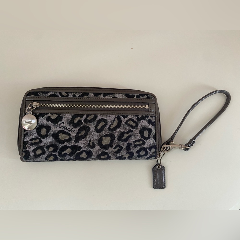 Coach Leopard Wallet